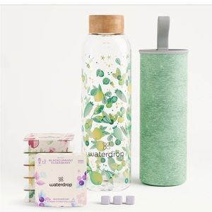 NWT Waterdrop hydration vitamin starter set 20 oz